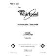 WHIRLPOOL LA5000XPW0 Catálogo de piezas