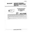 SHARP XG3700E Service Manual