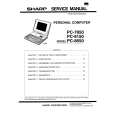 SHARP PC-8650 Instrukcja Serwisowa