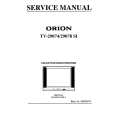 ORION TV-29078SI Service Manual