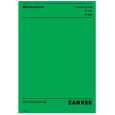 ZANUSSI VF2458 Owners Manual