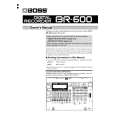 BOSS BR-600 Owners Manual