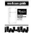 WHIRLPOOL ET18CKXMWR1 Manual de Usuario