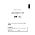 JVC LM-15G/C Owners Manual