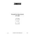 ZANUSSI ZT1022 Owners Manual