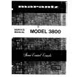 MARANTZ 3800 Service Manual