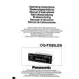PANASONIC CQ-FX85 Owners Manual