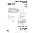 SONY LBTW900AV Service Manual