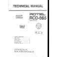ROTEL RCD865 Service Manual