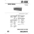 SONY XR4880 Service Manual