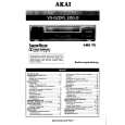 AKAI VS-G2DPL EOG-D Owners Manual