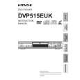 HITACHI DVP515EUK Owners Manual