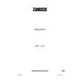 ZANUSSI ZRT 14JC Owners Manual