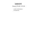 ORION CTUAA Service Manual