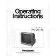 PANASONIC WVCM146 Manual de Usuario