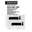DENON DCD695 Owners Manual