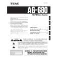 TEAC AG-680 Owners Manual