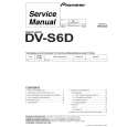 PIONEER DV-S6D Instrukcja Serwisowa