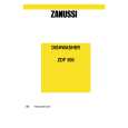 ZANUSSI ZDF500 Owners Manual