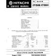 HITACHI CT2531 Instrukcja Serwisowa