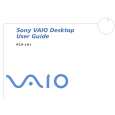 SONY PCV-LX1 VAIO Owners Manual
