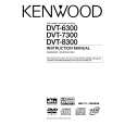 KENWOOD DVT8300 Owners Manual