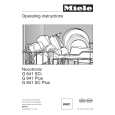 MIELE G841SC Owners Manual