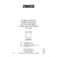 ZANUSSI ZAN TC7122 -SF-SU-EST-LT- Owners Manual