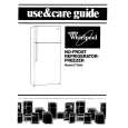 WHIRLPOOL ET18AKXSW00 Owners Manual