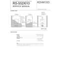 KENWOOD RS552 Service Manual
