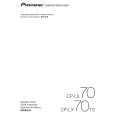 PIONEER CP-LX70/XTW/E Manual de Usuario