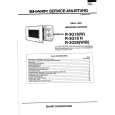 SHARP R-3G17(W) Service Manual