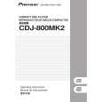 PIONEER CDJ-800MK2/RLFXJ Owners Manual