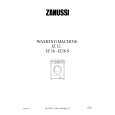 ZANUSSI IZ12W Owners Manual