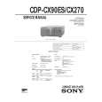 SONY CDP-CX90ES Instrukcja Serwisowa