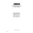 ZANUSSI ZEF90W1 Owners Manual