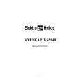 ELEKTRO HELIOS KS2840 Owners Manual