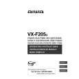 AIWA VX-F205 Owners Manual