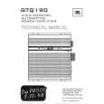 JBL GTQ190 Instrukcja Serwisowa
