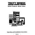 TRICITY BENDIX BK280 Instrukcja Obsługi