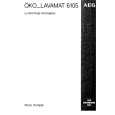 AEG LAV6105 Manual de Usuario