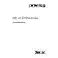 PRIVILEG 455.036 4/4836 Owners Manual