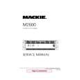 MACKIE M2600 Instrukcja Serwisowa