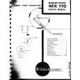 MCINTOSH MX110 Manual de Servicio