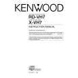 KENWOOD X-VH7 Instrukcja Obsługi