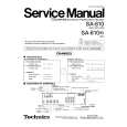 TECHNICS SA810/K Service Manual