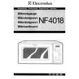 ELECTROLUX NF4018 Manual de Usuario