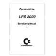 COMMODORE LPS2000 Instrukcja Serwisowa