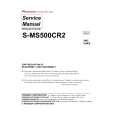 PIONEER S-MS500CR2 Service Manual