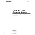 SONY CPD-E210 Owners Manual